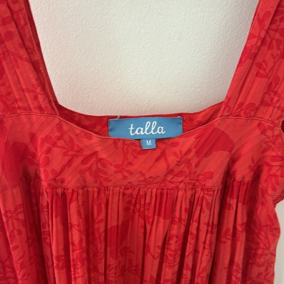 Anthropologie /talla dress.  Size Medium, hits mid calf. - Picture 2 of 3